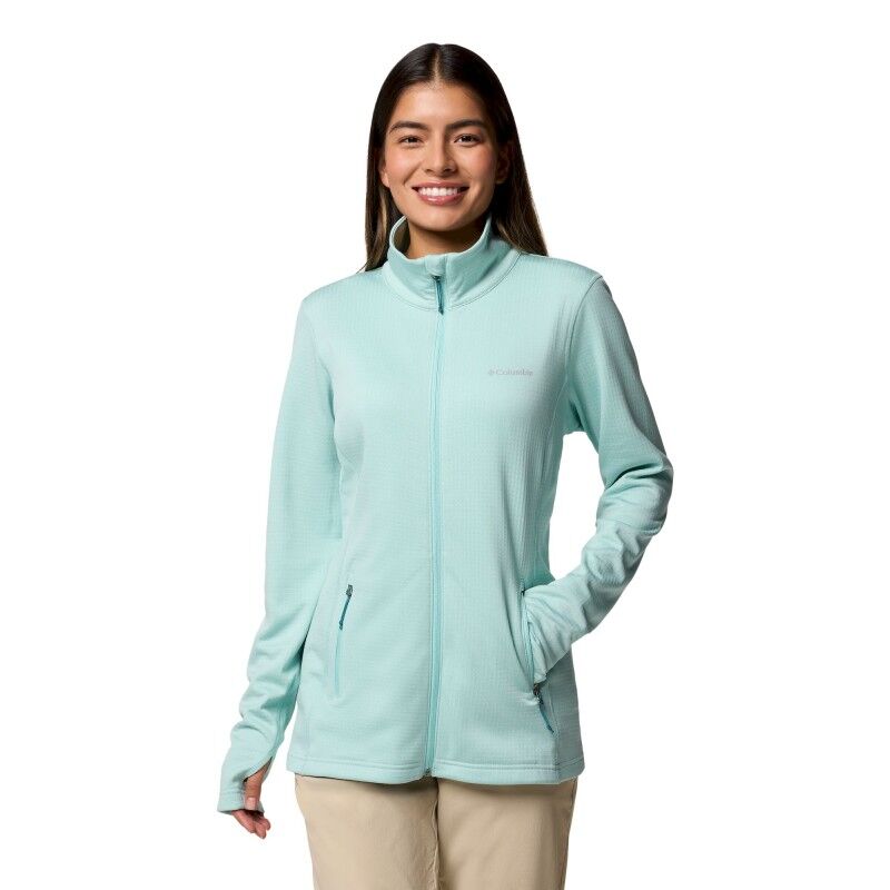Park View Grid Fleece Full Zip - Polaire femme