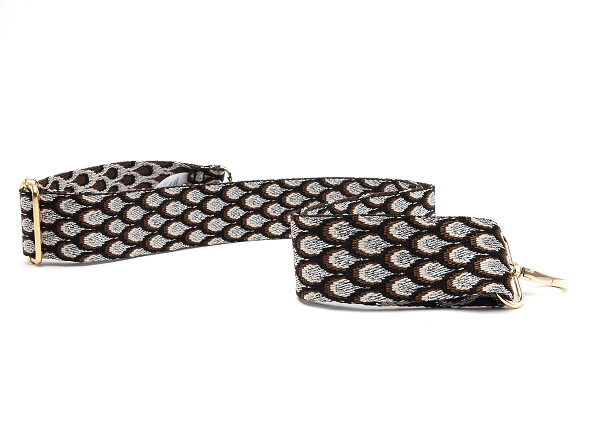 Pieces ville accessoires pcmolly adjustable straps fc marron