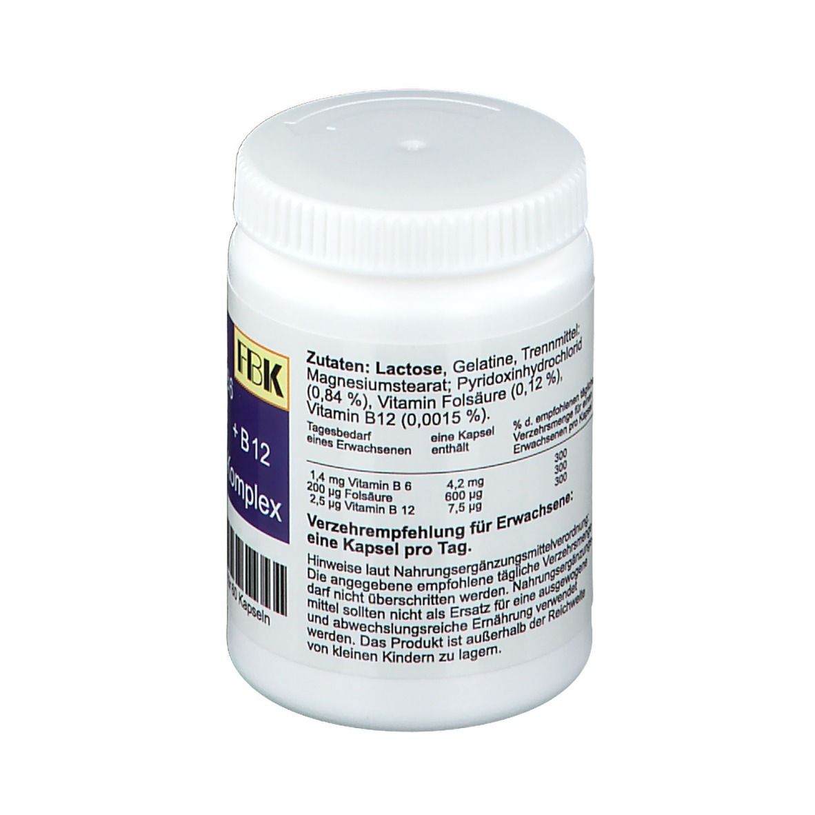 Bioxera® Folsäure + Vitamin B6 + B12 N