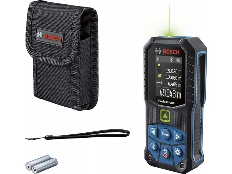 Bosch Professional GLM 50-27 CG Laserafstandsmåler Bluetooth, Dokumentations-app, Stativadapter 6,3 mm (1/4). Måleområde (maks.) 50 m