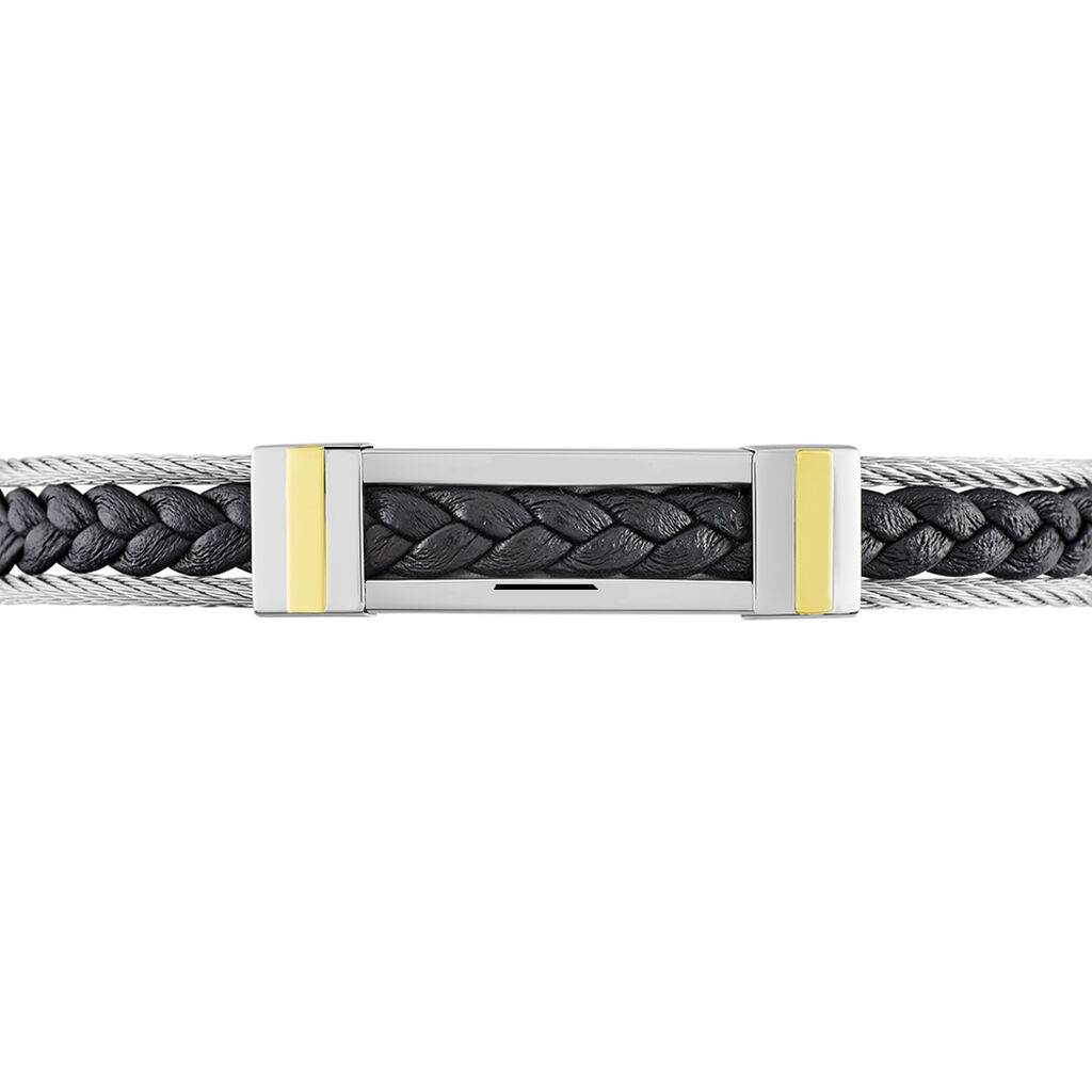 Bracelet Aichatou Or Acier Blanc