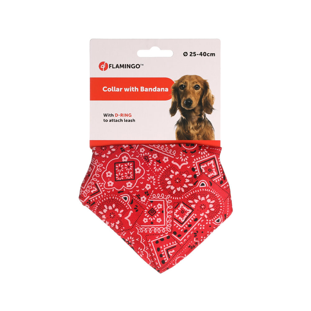 Flamingo Halsband met Bandana