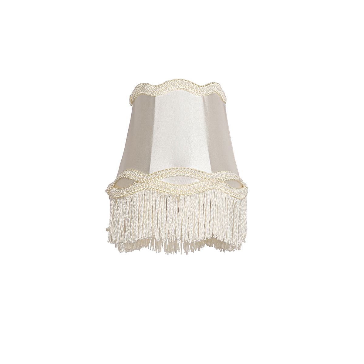 Stoffen klemkap cr�me 12/8,5/15 - Granny