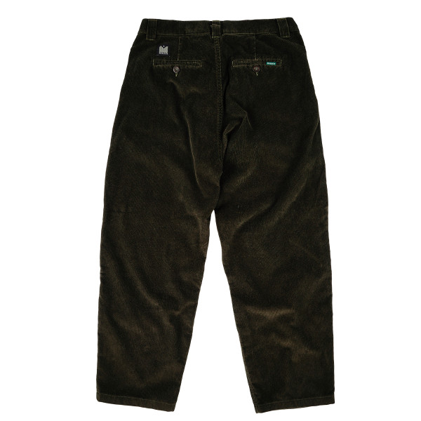 Pantalon chino en velours côtelé OG - Olive