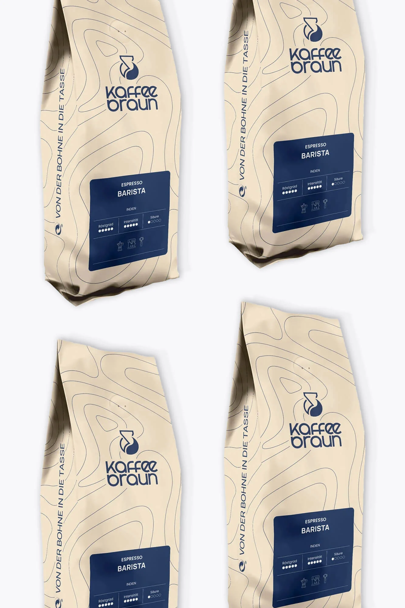 Kaffee Braun Barista Vorteilspaket 4kg