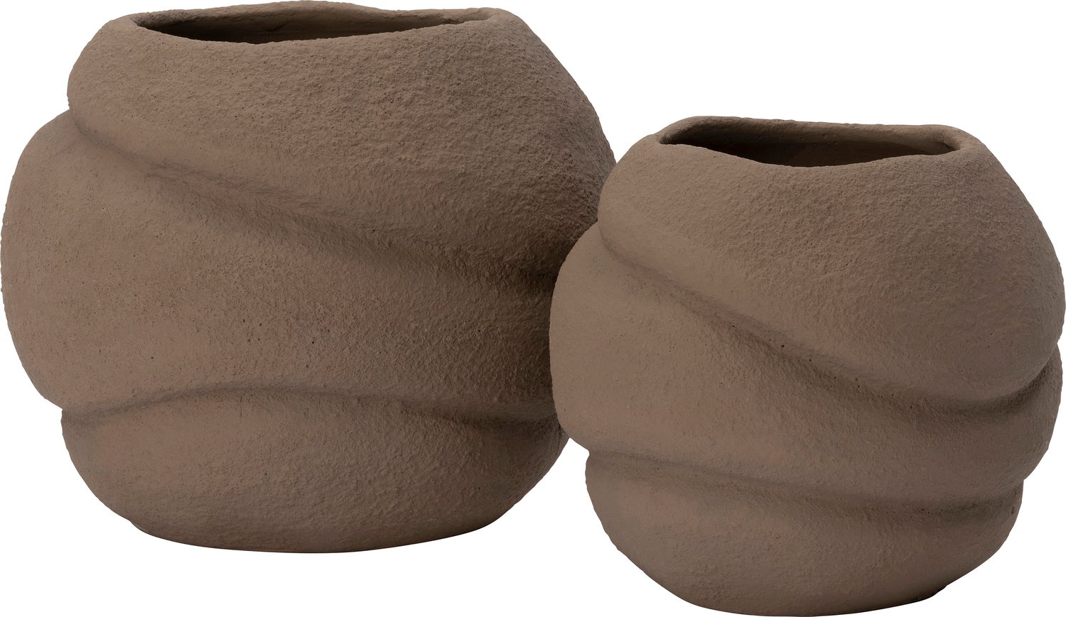Intratuin bloempot Lilo bruin D 18 H 16 cm