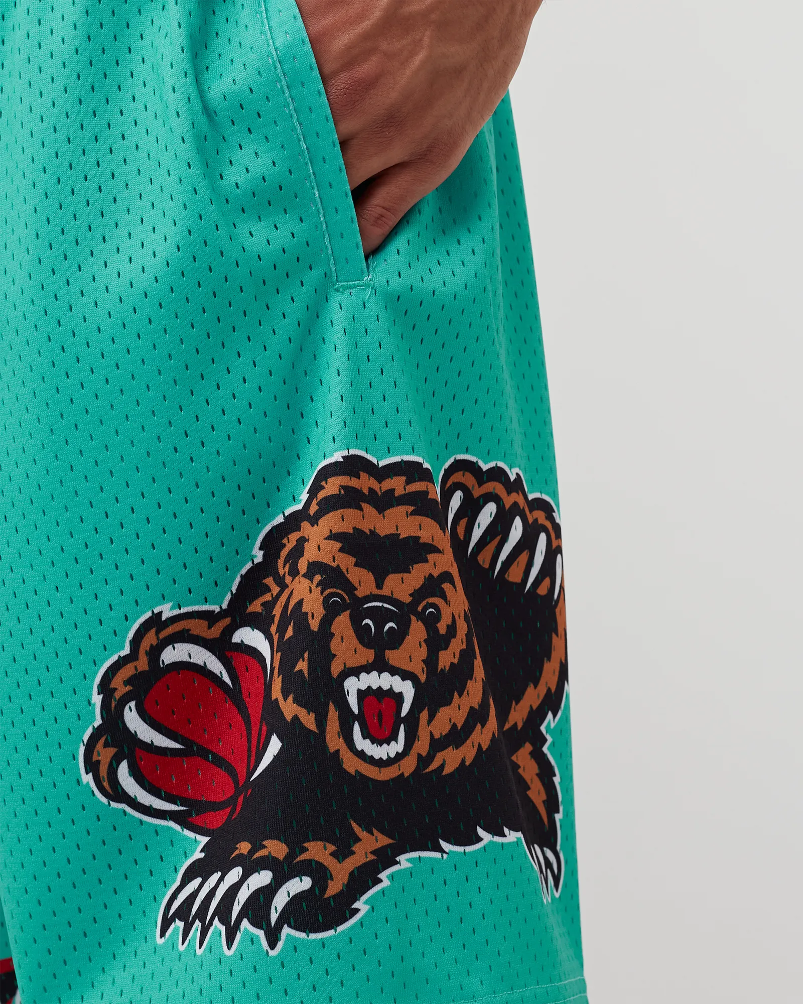 Mitchell & Ness NBA Swingman Shorts Vancouver Grizzlies Road 1996-97