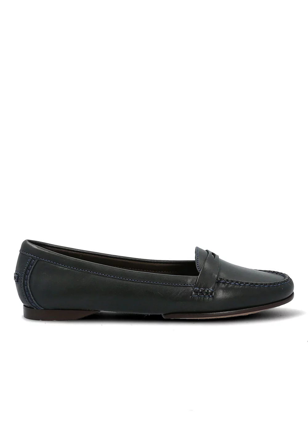 MOCASSIN ROUND MOC BLEU MARINE