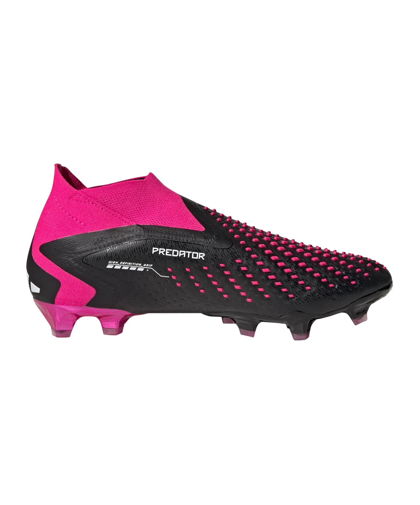 adidas Predator Accuracy+ FG Own Your Football Schwarz Weiss Pink