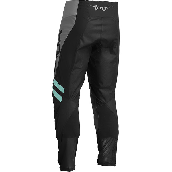 Thor Motocross - Pantalon enfant Pulse Cube Gris Clair / Noir / Mint