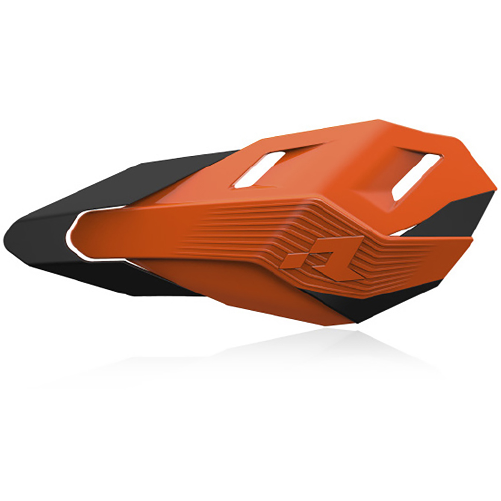 RTECHMX - Protèges Mains HP3 avec Kits de montage Orange / Noir