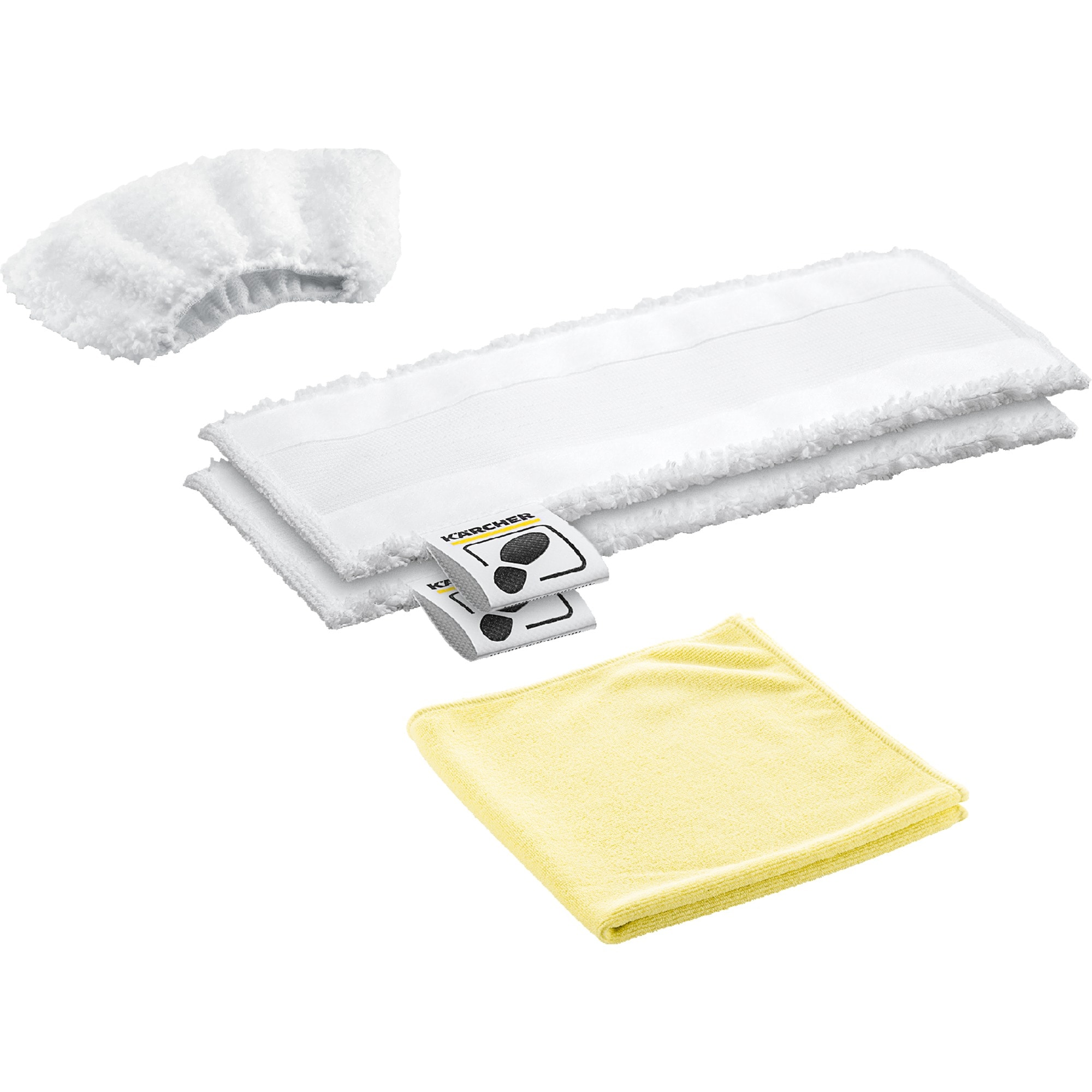 Kärcher Wischbezug Mikrofaser Tuchset Küche, für Hand- und Bodendüse EasyFix