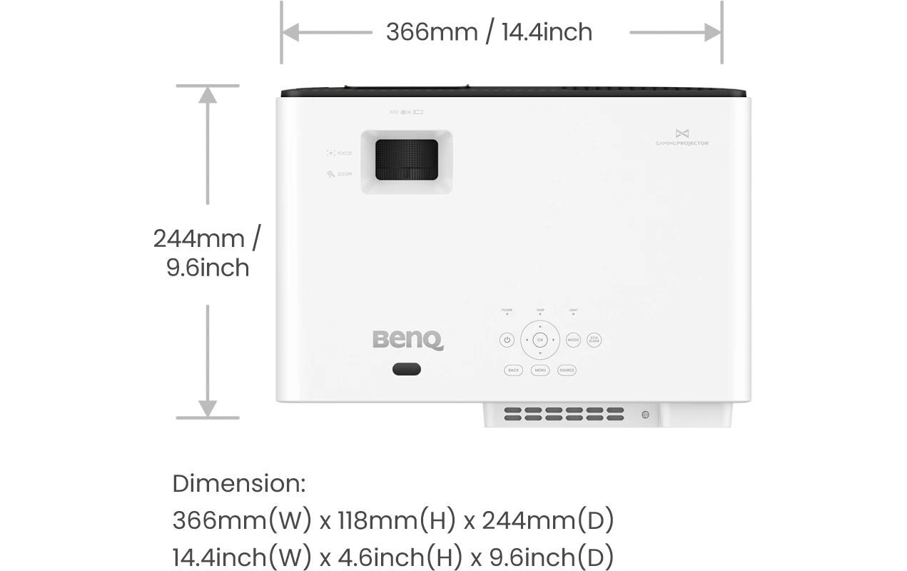 Kurzdistanzprojektor X500i<br>4K HDR 4LED Kurzdistanz Gaming Beamer