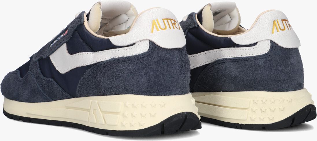 blauwe autry lage sneakers reelwind low man