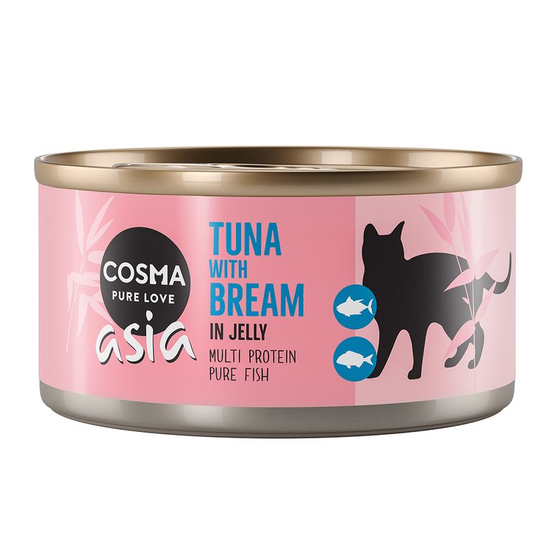 Cosma Thai/Asia en gelée 6 x 170 g