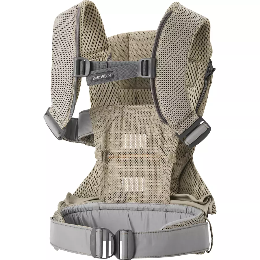 BABYBJÖRN Babytrage One Air Mesh Greige