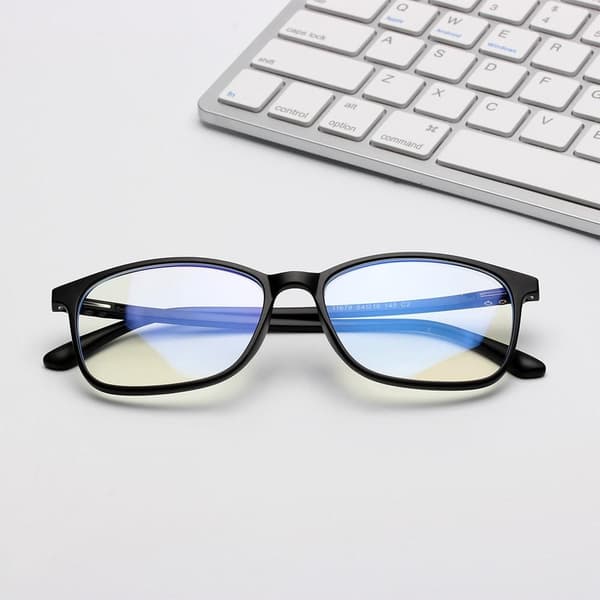 Anti Blue Light-Briller - Blank Svart