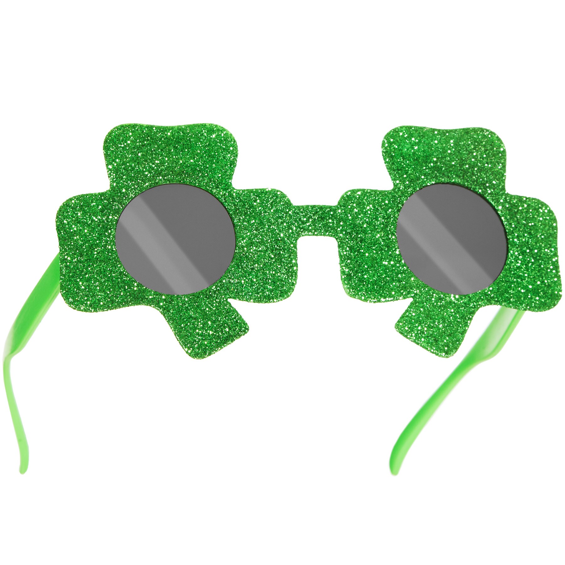 tectake® St. Patrick’s Day Spaßbrille Kleeblätter mit getönten Gläsern
