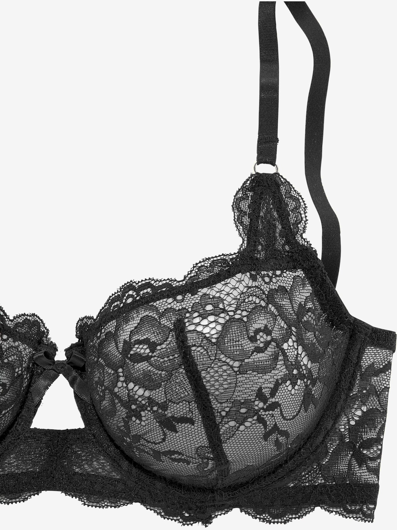Soutien-gorge à armatures en dentelle florale