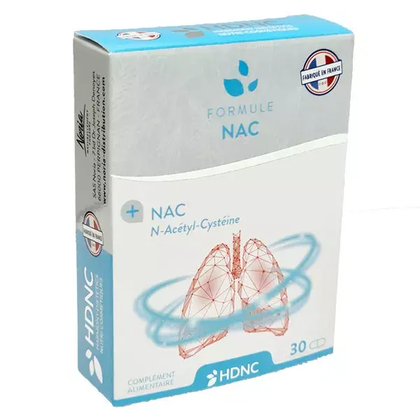 Cápsulas HDNC NAC Formula 30