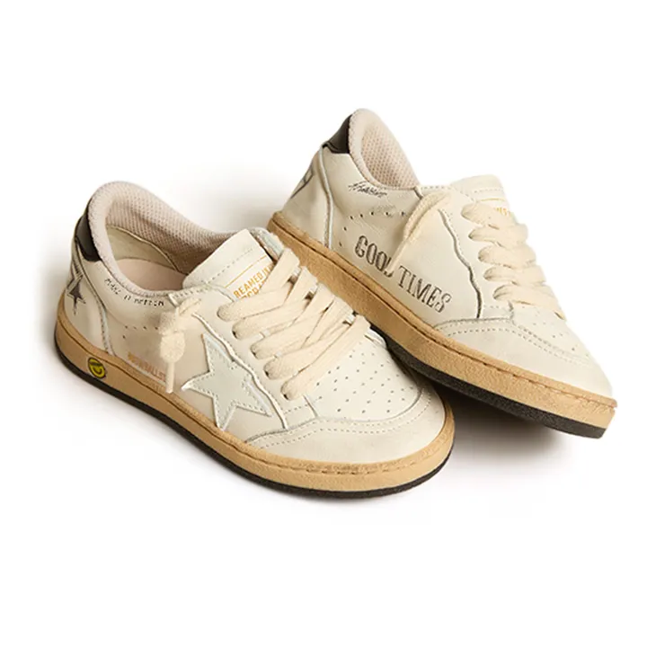 Golden Goose Baskets Lacets Ballstar | Blanc
