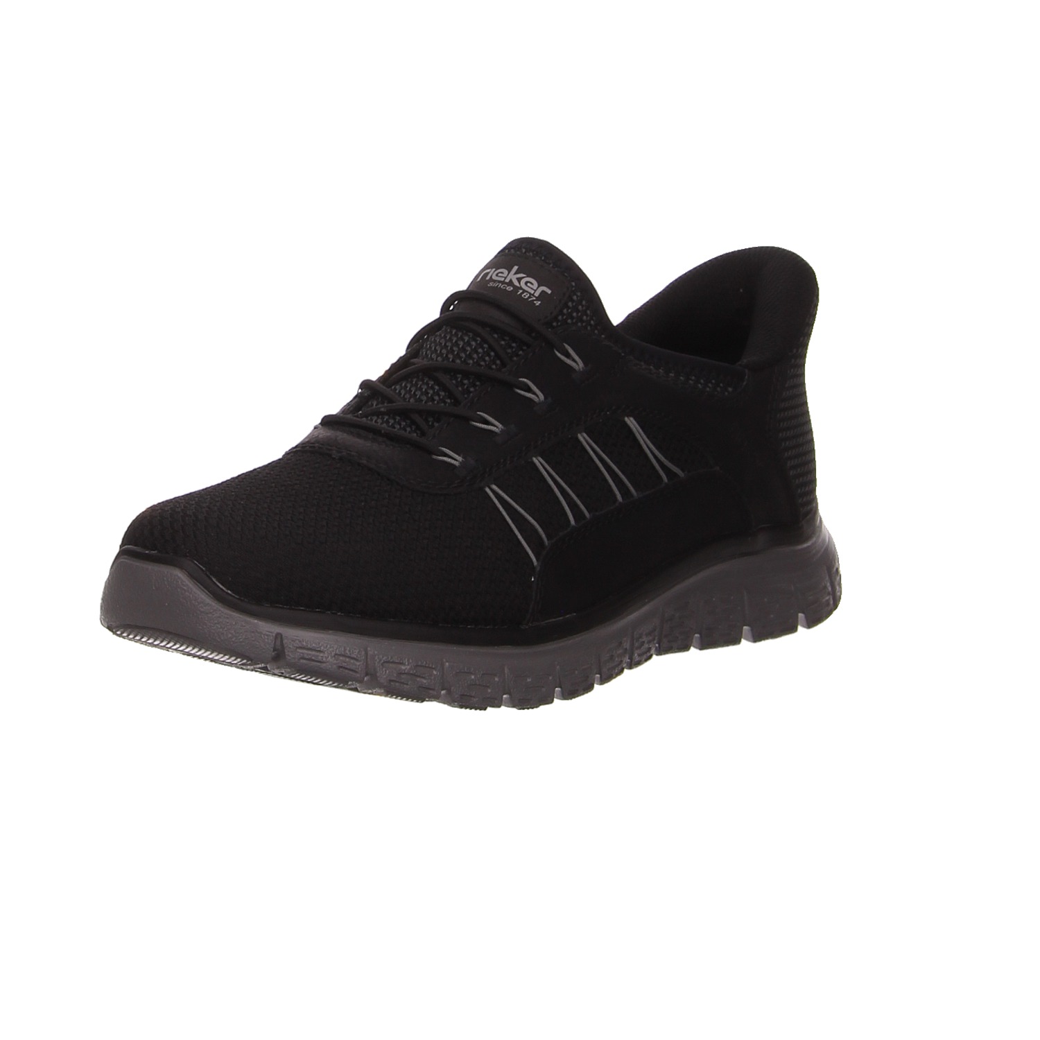 Rieker Sneaker schwarz schwarz