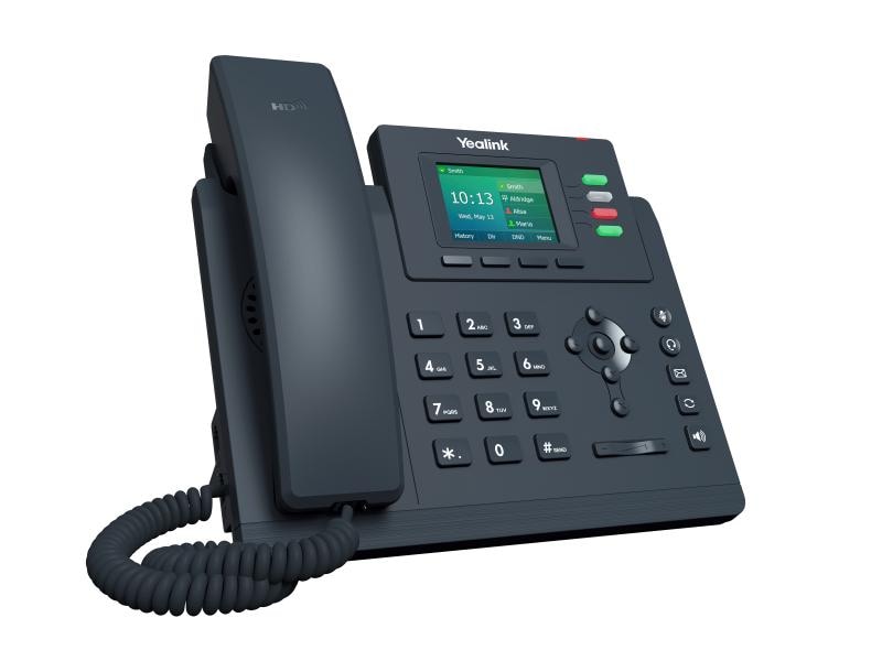 Yealink Tischtelefon SIP-T33G Grau SIP Tischtelefon von Yealink