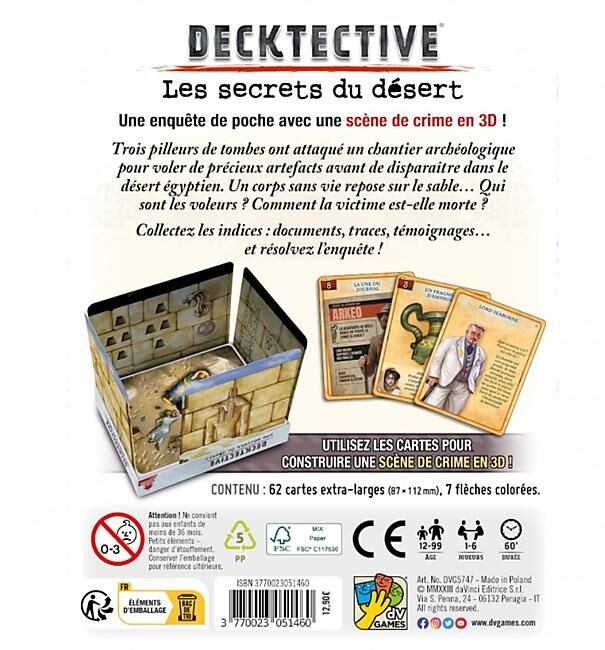 DECKTECTIVE LES SECRETS DU DESERT