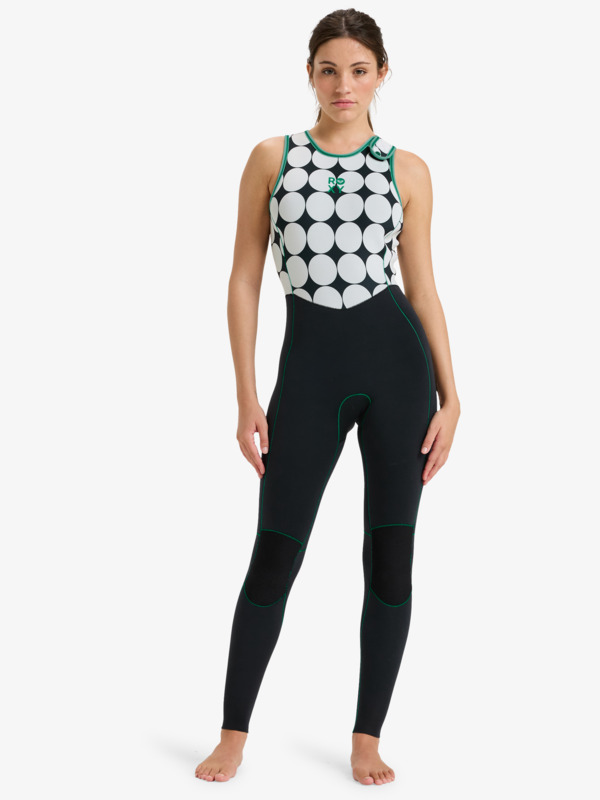2mm Rise Natural Springsuit Long Jane Noir Femme