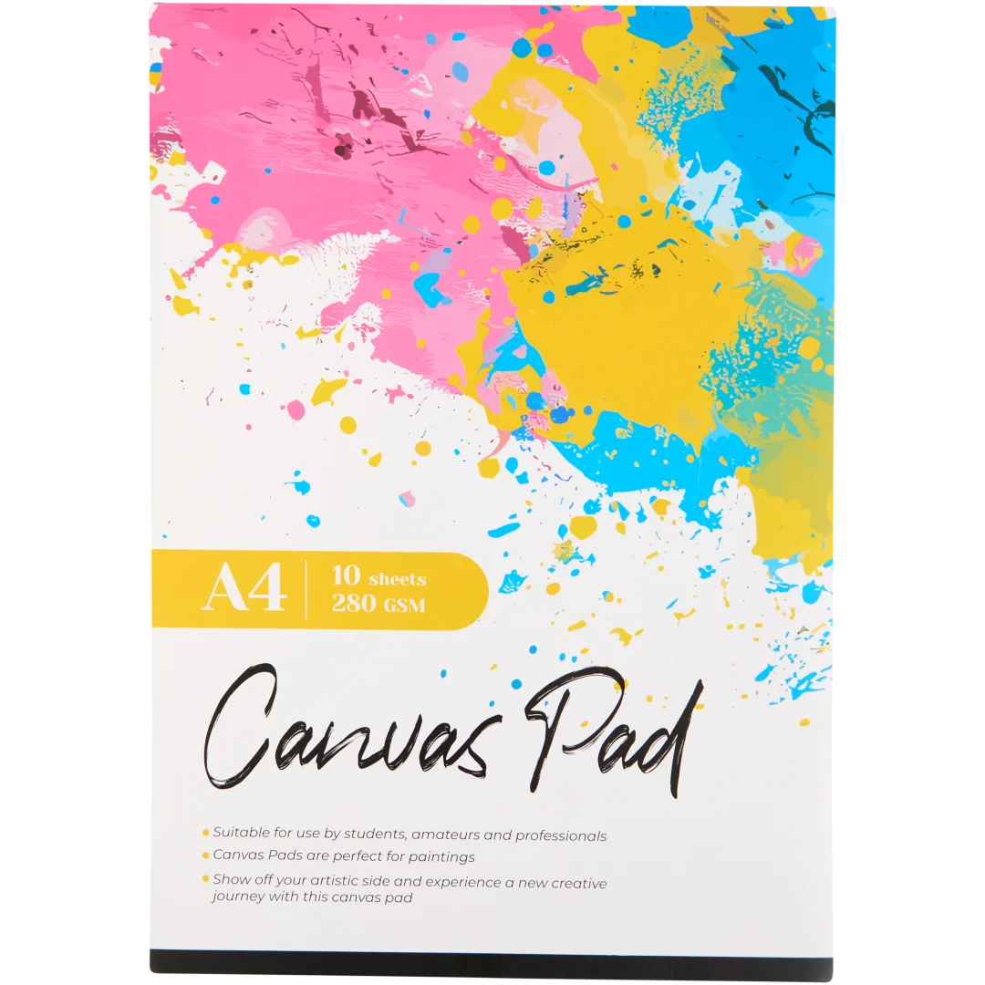 Canvas papier A4 Diverse varianten | 10 vel