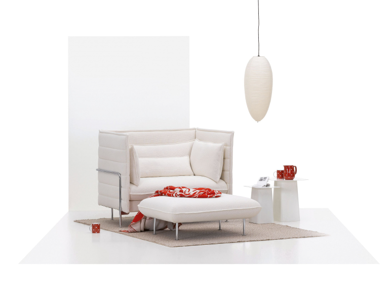 Vitra Metal Side Table bijzettafel outdoor klein dimgrey