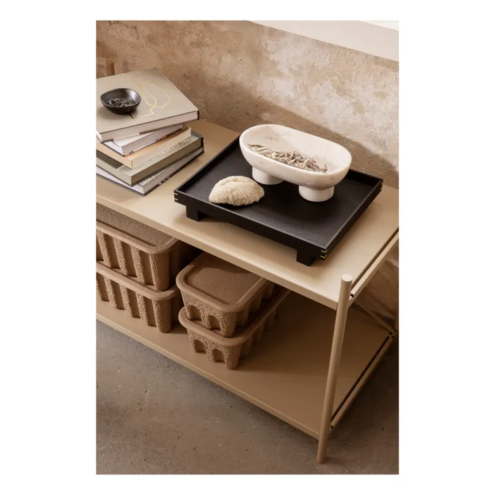 Ferm Living Plateau en bois | Noir