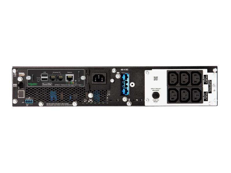 APC USV SRT1000RMXLI-NC 1000 VA / 1000 W Online-USV als Rack Version