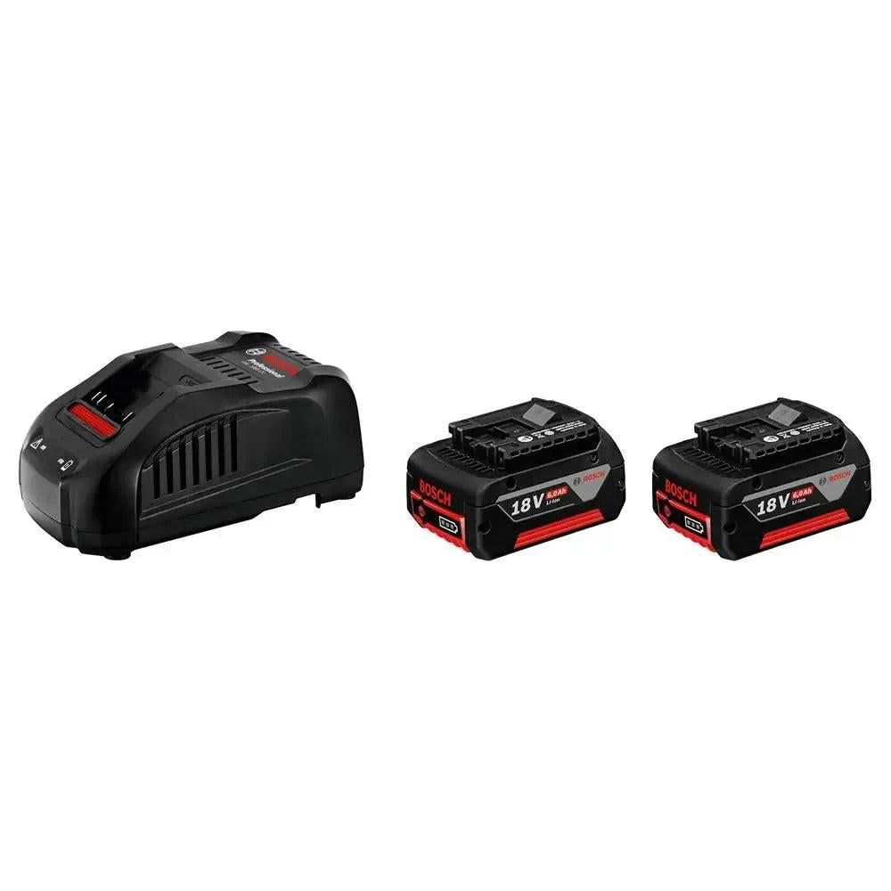 Bosch Professional Starterset 2x GBA 18V Accu 5.0Ah AMPShare   Snellader GAL 1880 CV - 1600A00B8J