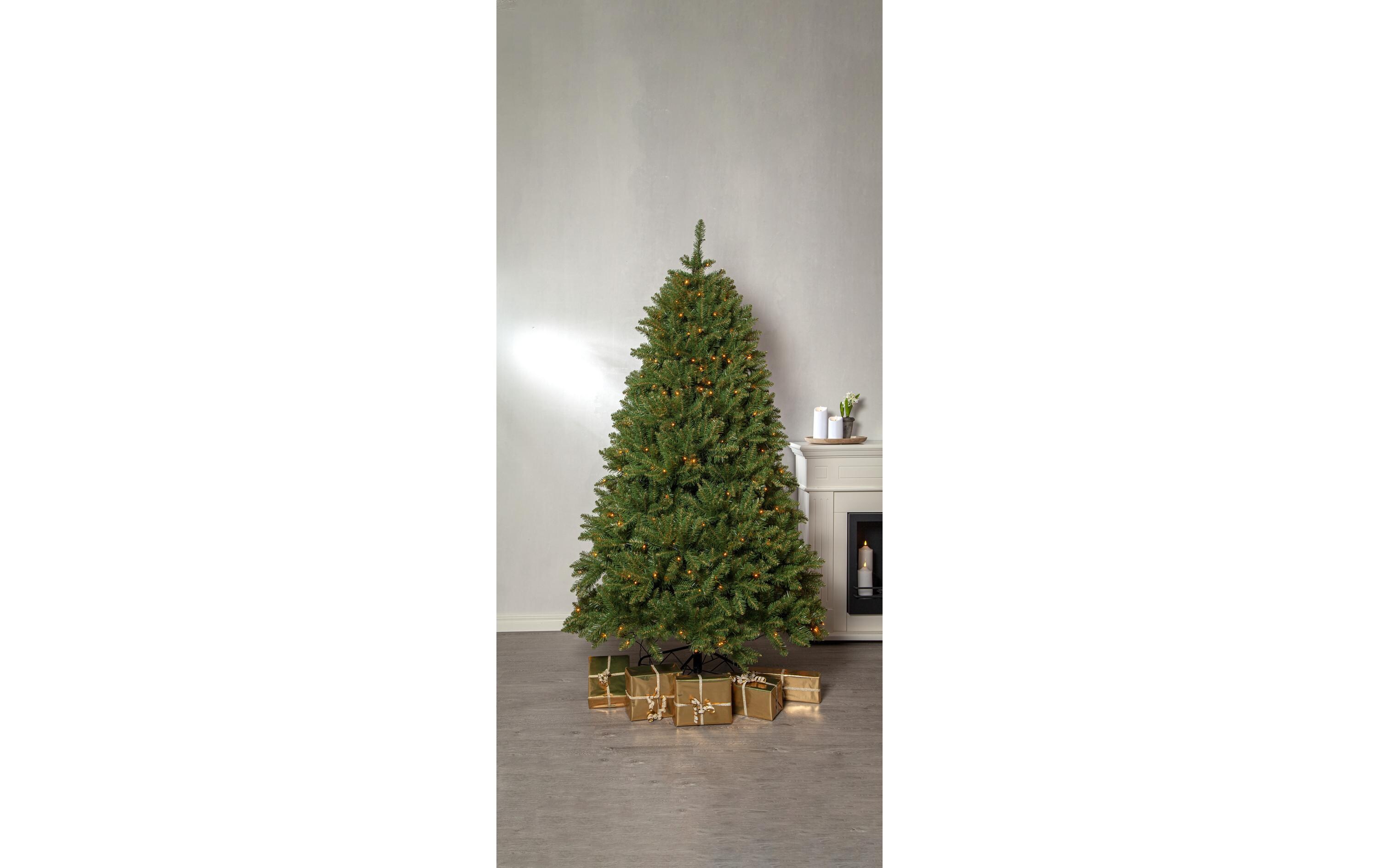 Weihnachtsbaum Narvik, 2.1 m, Grün, 300 LED<br>LED Leuchtbaum