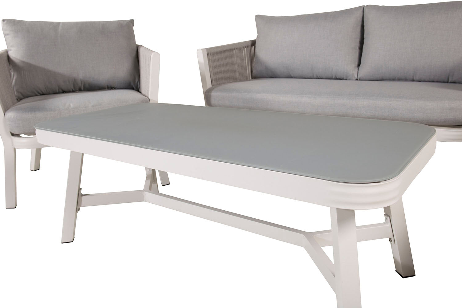 Rebellenclub Amary Loungeset - Wit