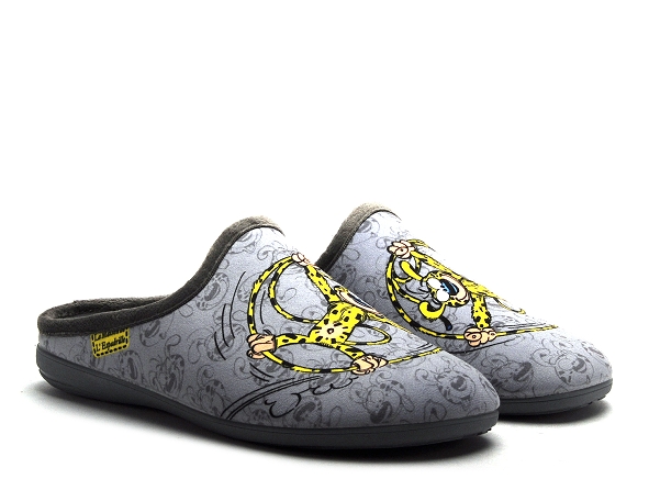 La maison de l espadrille chaussons homme m500 gris