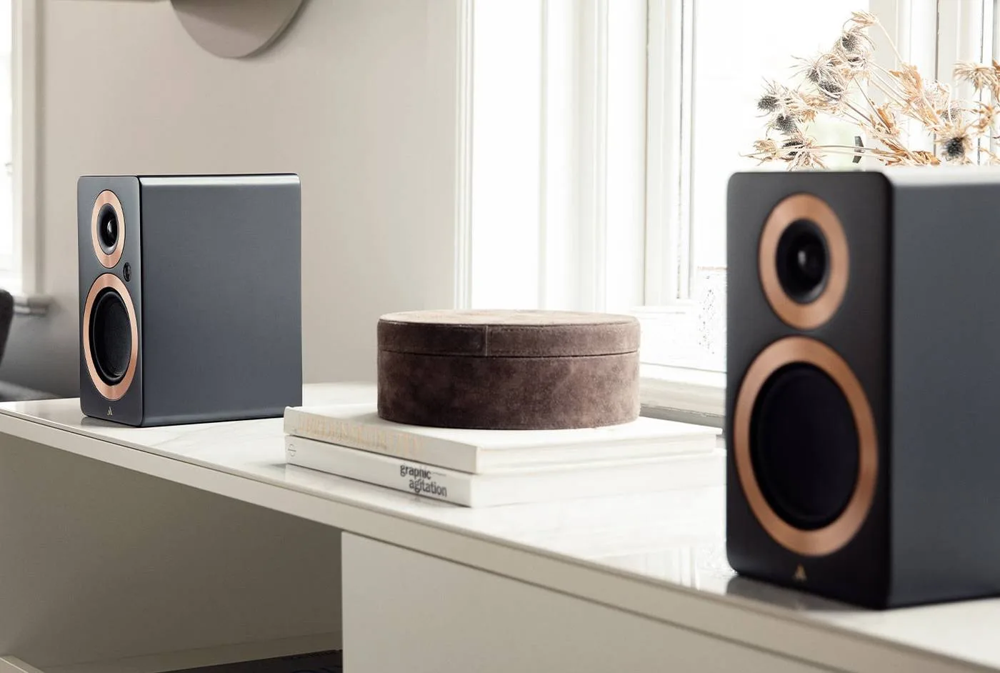 Argon Audio Forte A5 WiFi Noir (la paire) Enceintes sans fil hi-fi