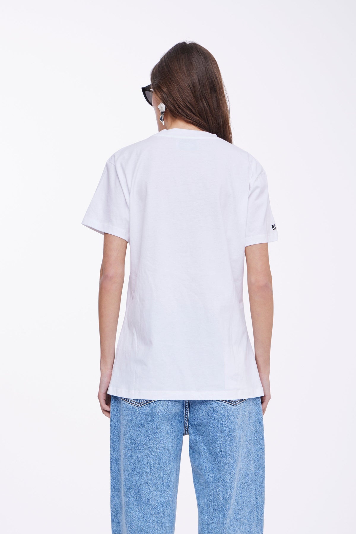 Ball R. David Womens T-Shirt 110601 bright white
