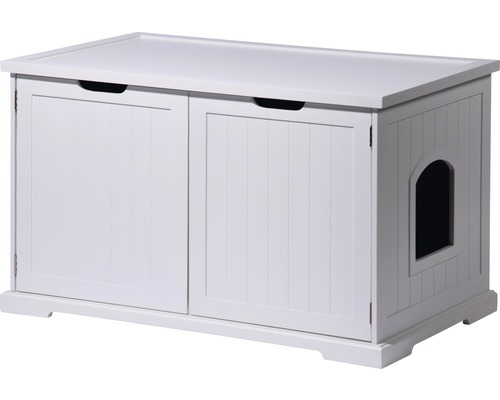 Kattenkast Mohrle XL 95x54x57,5 cm wit
