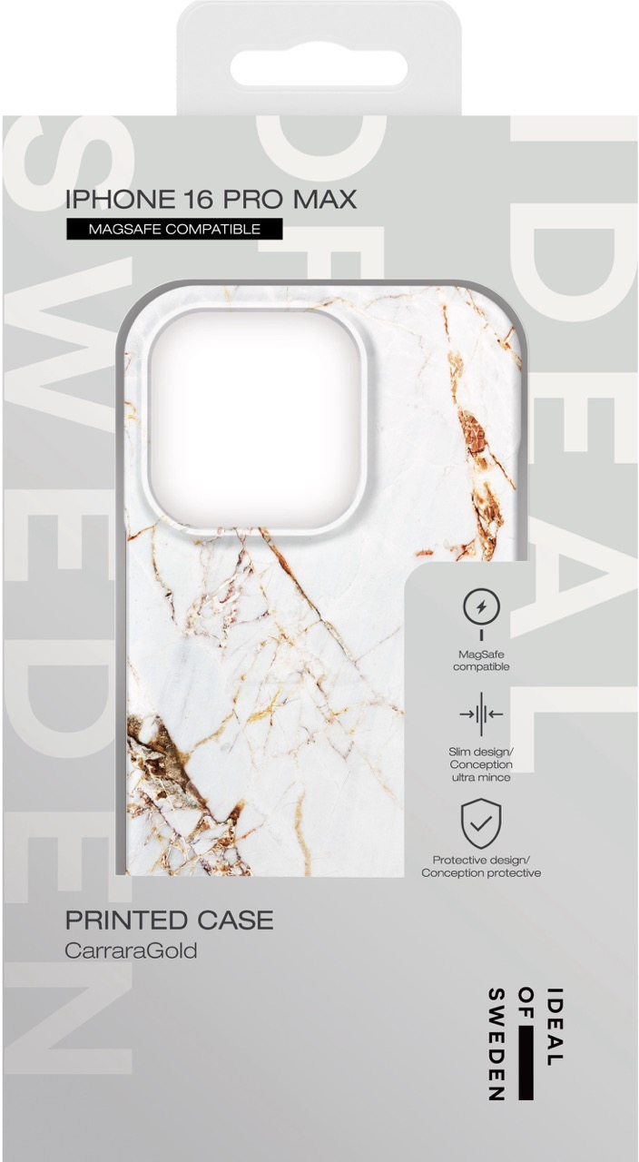 iPhone 16 Pro Max MagSafe Hardcase Hülle Recycled (IDFCMS-I2467P-46) - Carrara Gold