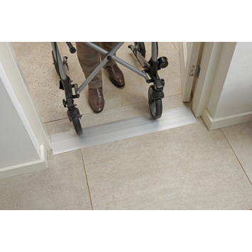 SecuCare drempelvervanger 14x95 cm blank aluminium