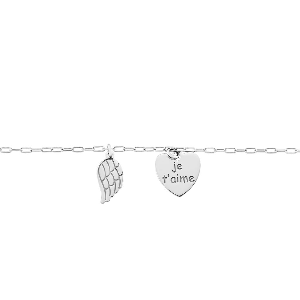 Bracelet Argent Blanc Laios