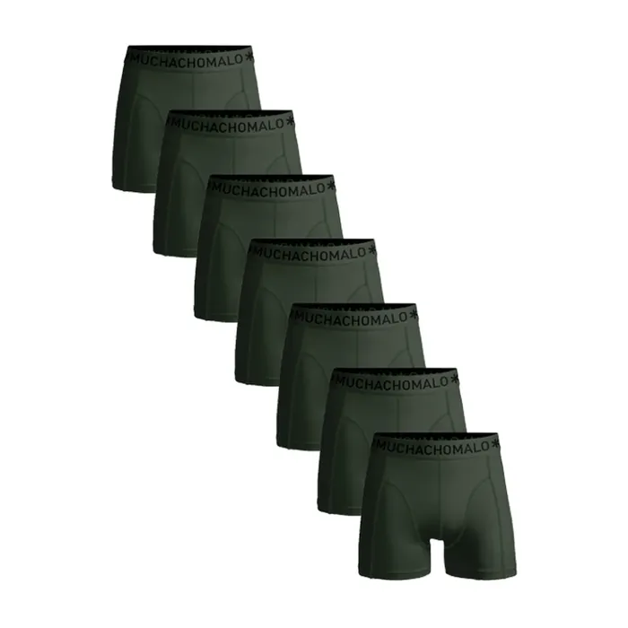 Muchachomalo Solid Boxers Heren (7-pack)