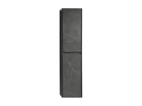 Colonne salle de bain 160 cm effet marbre Aquabella