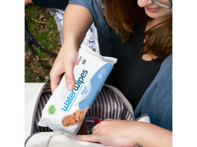 WaterWipes Feuchttücher Gigapack 720 Stück Water Wipes Babyfeuchttücher 12 x 60 Stück