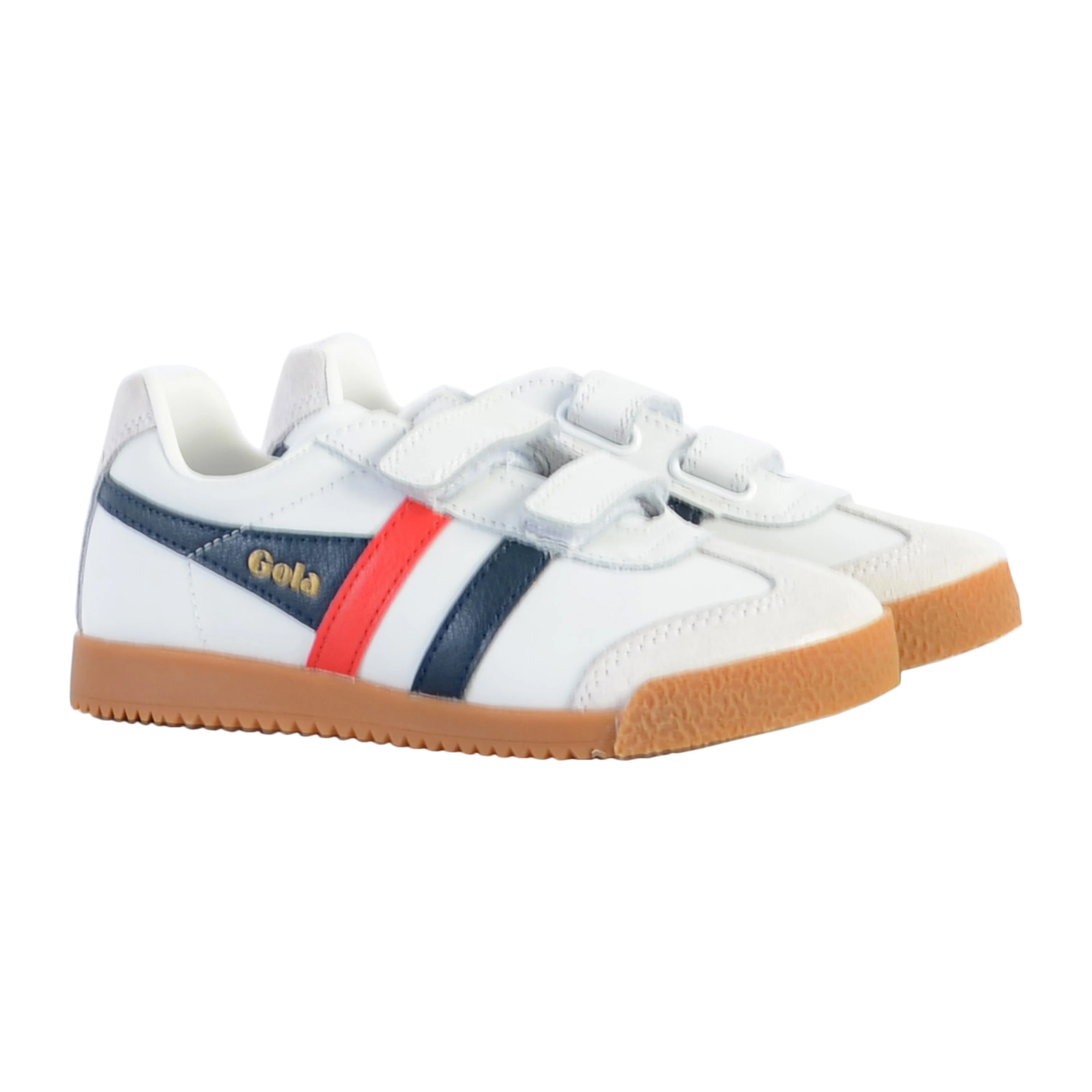 Basket cuir enfantharrier leather strap | Blanc