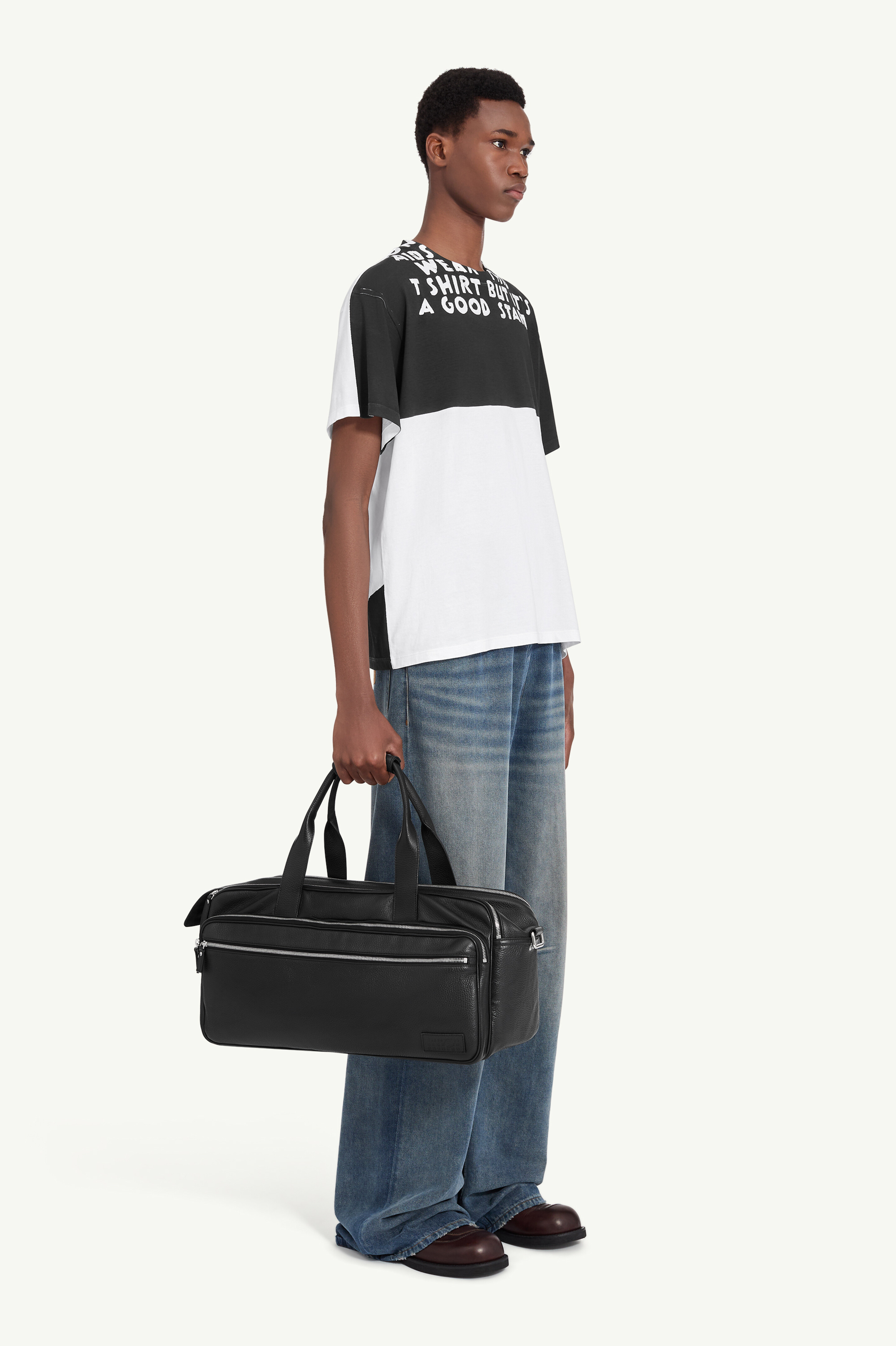 T-shirt SIDA en coton pour homme | MM6
