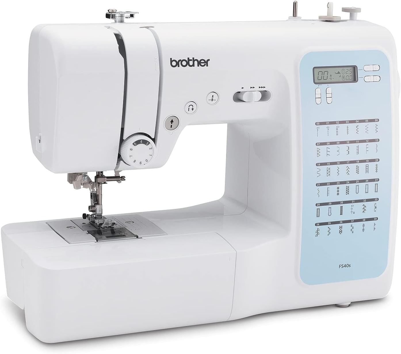 Máquina de costura eletrônica Brother FS40S com 40 pontos