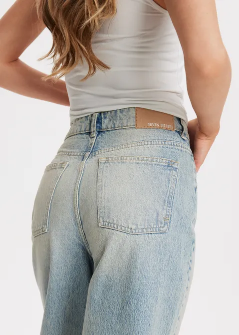 Sadie baggy jeans blauw (BLW.BL)